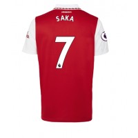 Fotbalové Dres Arsenal Bukayo Saka #7 Domácí 2022-23 Krátký Rukáv
